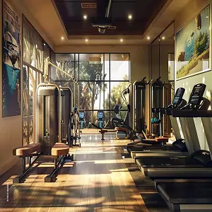 4S Vanam Sector 88 Amenities - Indoor Gym